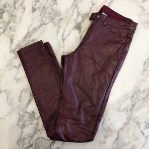 Brand new Faux leather jeans